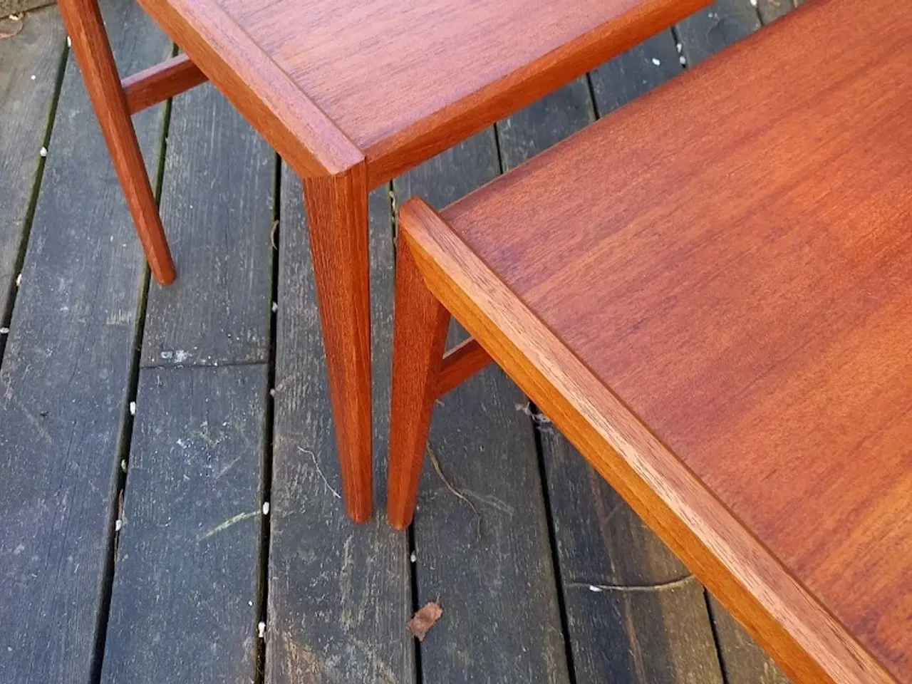 Billede 8 - Indskudsborde teak