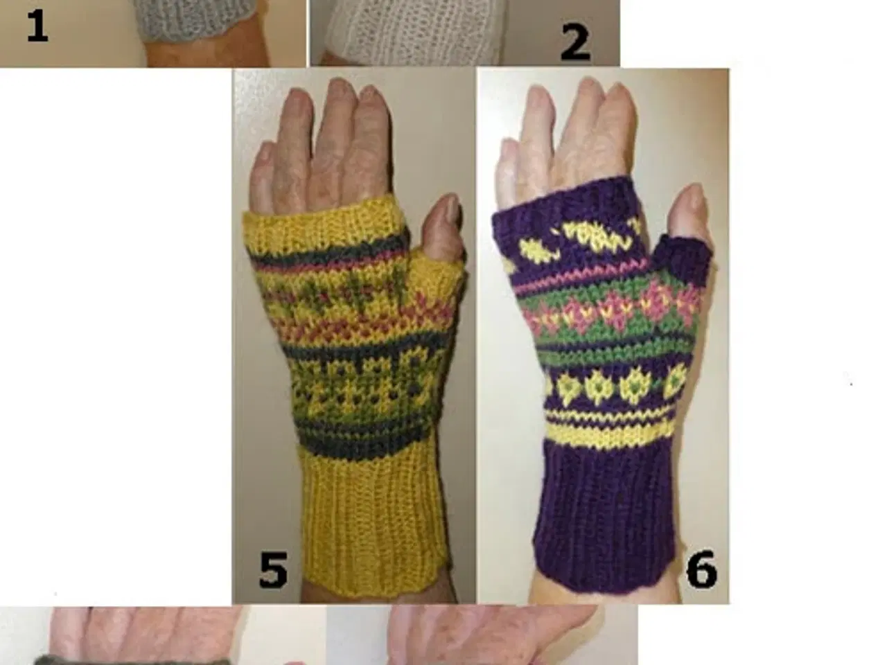 Billede 1 - Nye håndstrikkede pulsvarmere