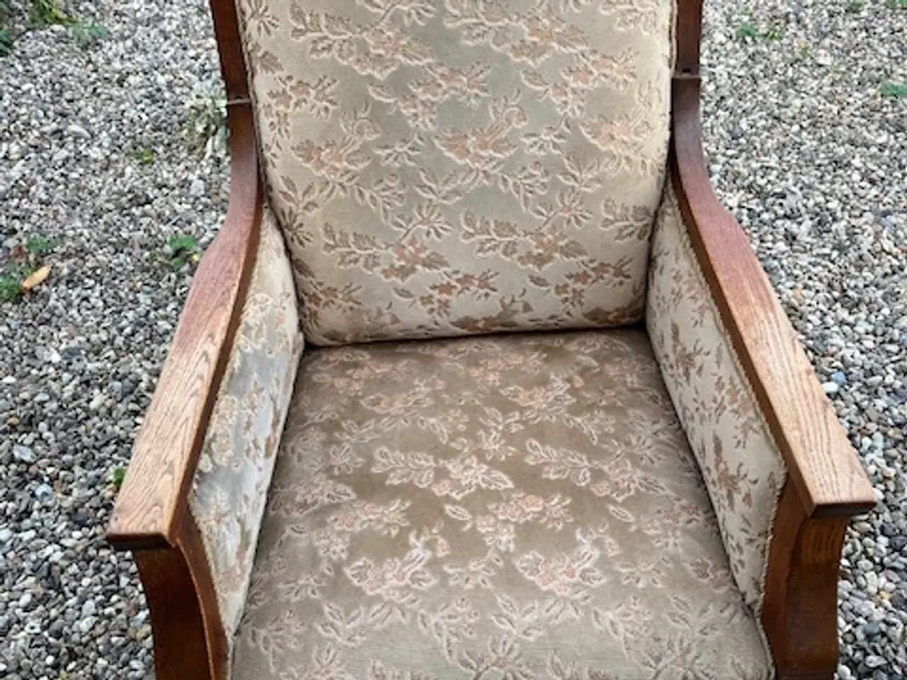 Billede 1 - Flot gammel stol