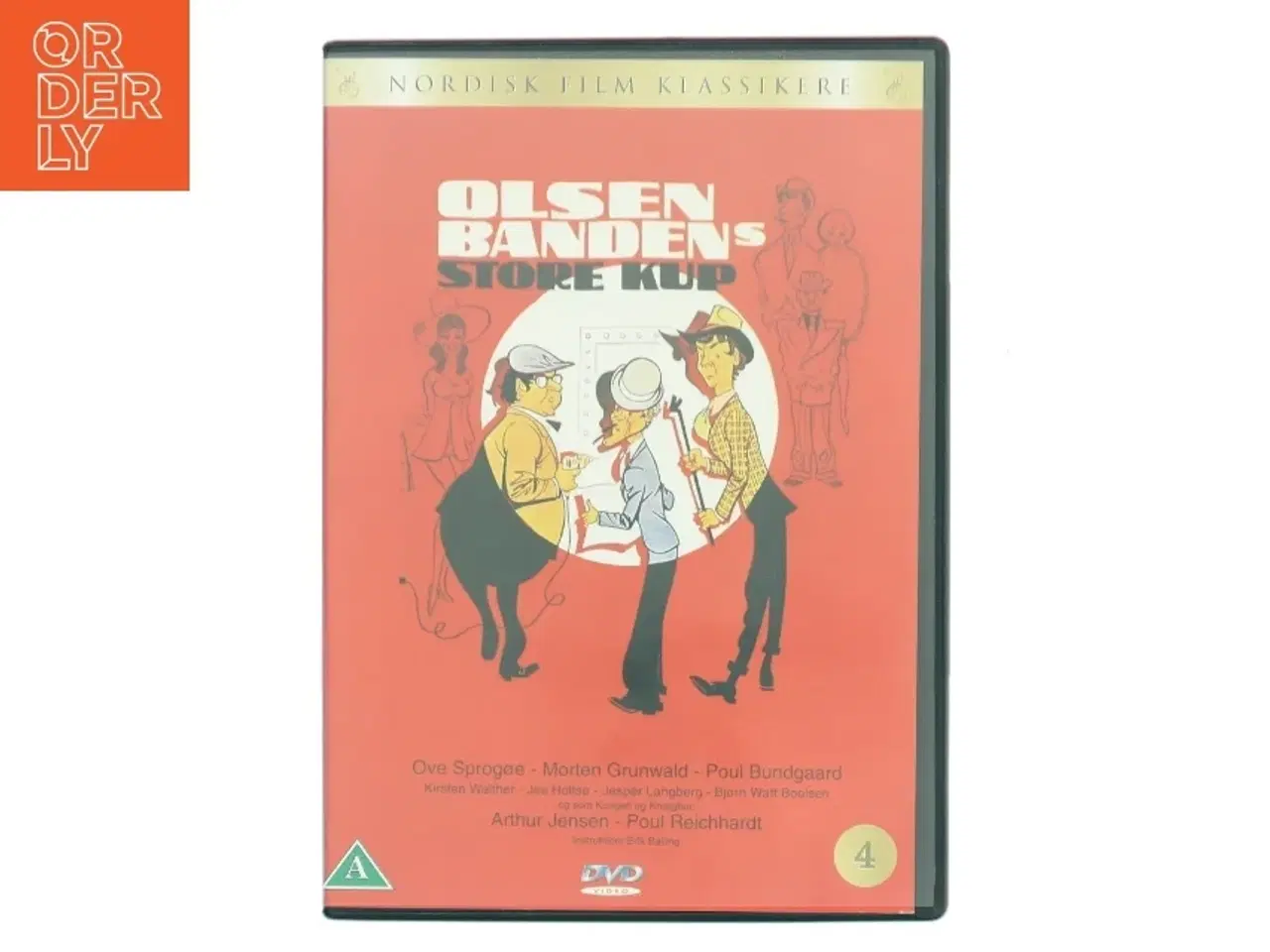 Billede 1 - Olsen Banden 4 - Store Kup med Ove Sprogøe (DVD)
