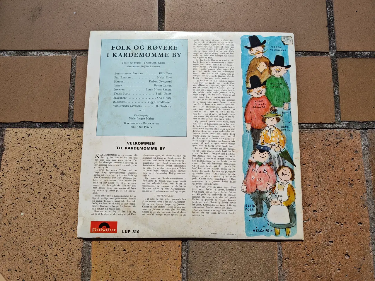 Billede 2 - Folk og Røvere i Kardemomme by LP