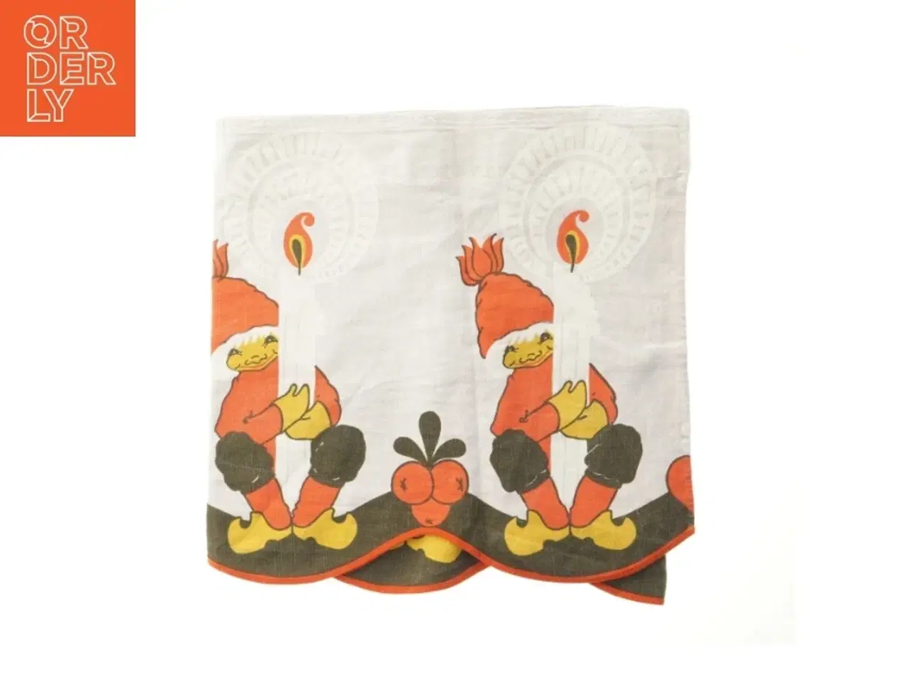 Billede 1 - juleløber med nissemotiv (str. 40x180 cm)