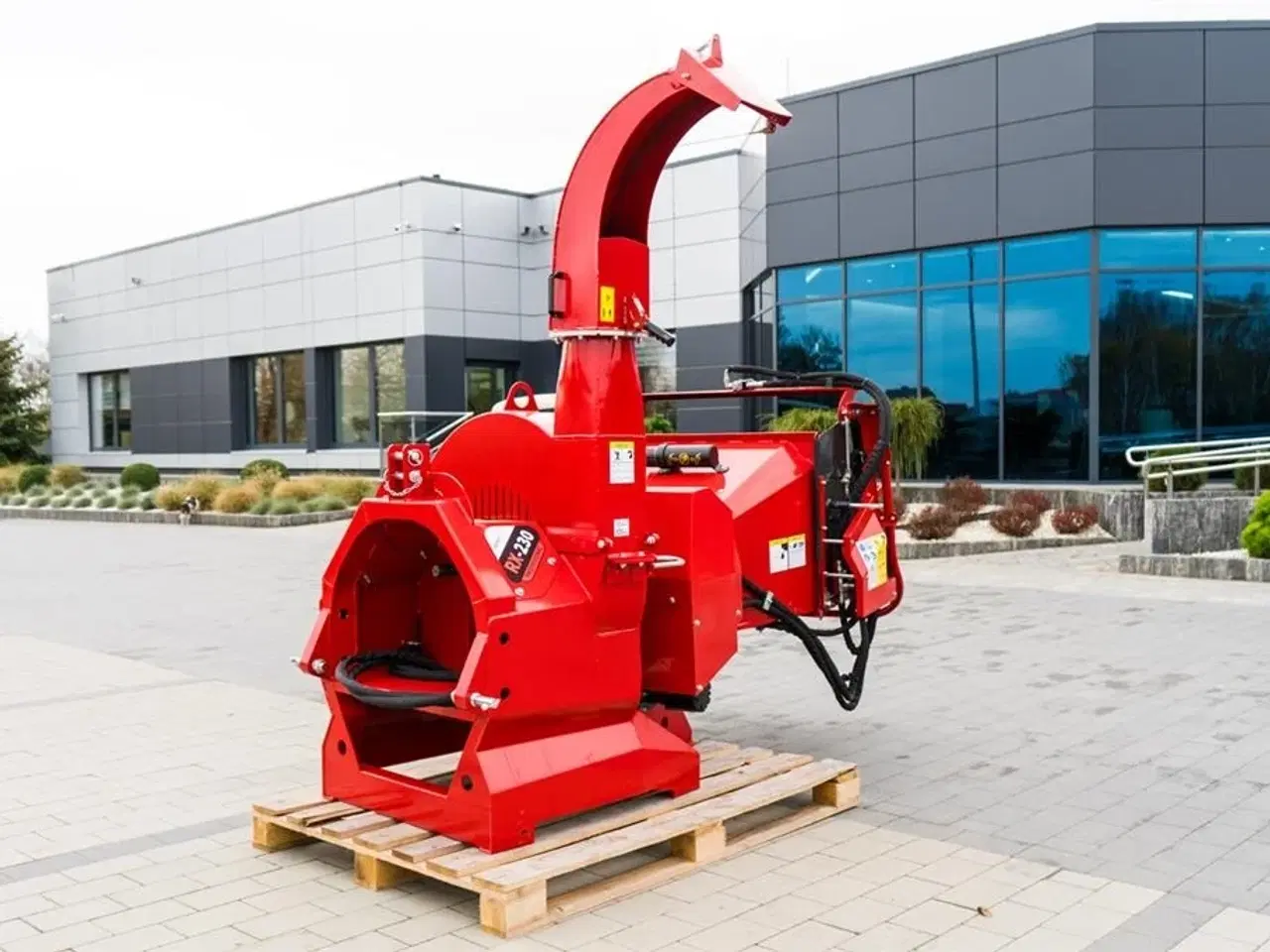 Billede 6 - Remet Flishugger RX-230H med uafhængigt hydraulik