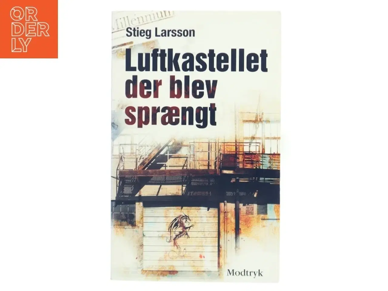 Billede 1 - Luftkastellet Der Blev Spraengt (af Stieg Larsson) [Imported] [Paperback] (Danish) (Millennium, 3. Bind) af Stieg Larsson (Bog)