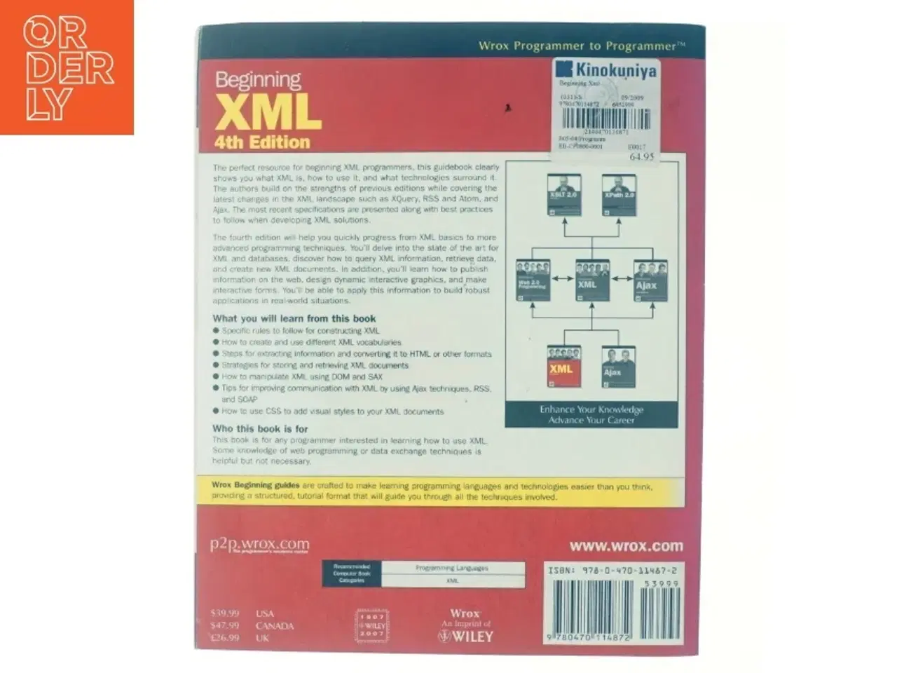 Billede 3 - Beginning XML af David Hunter (Bog)