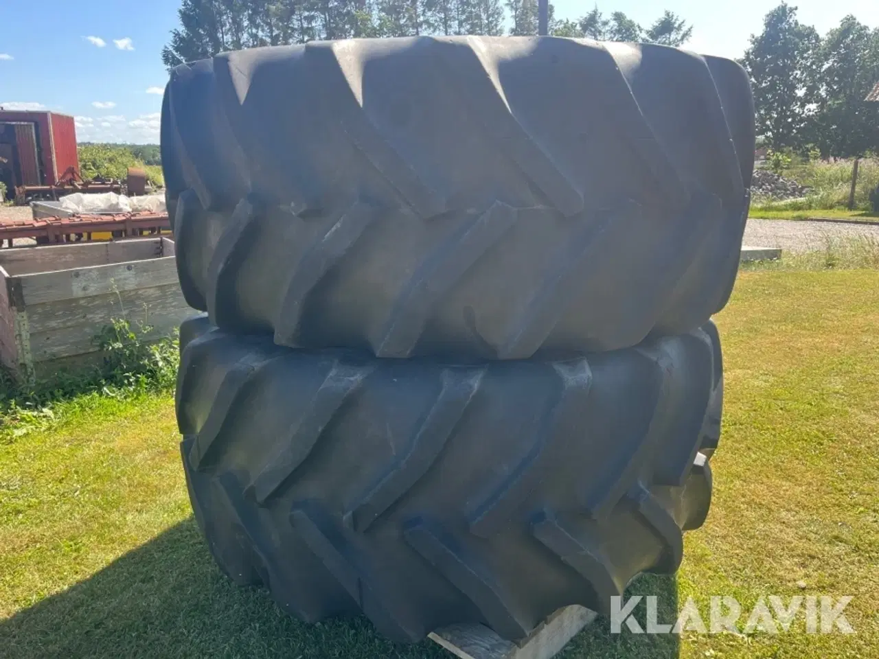Billede 4 - Traktorhjul 800/70R38 med fælge