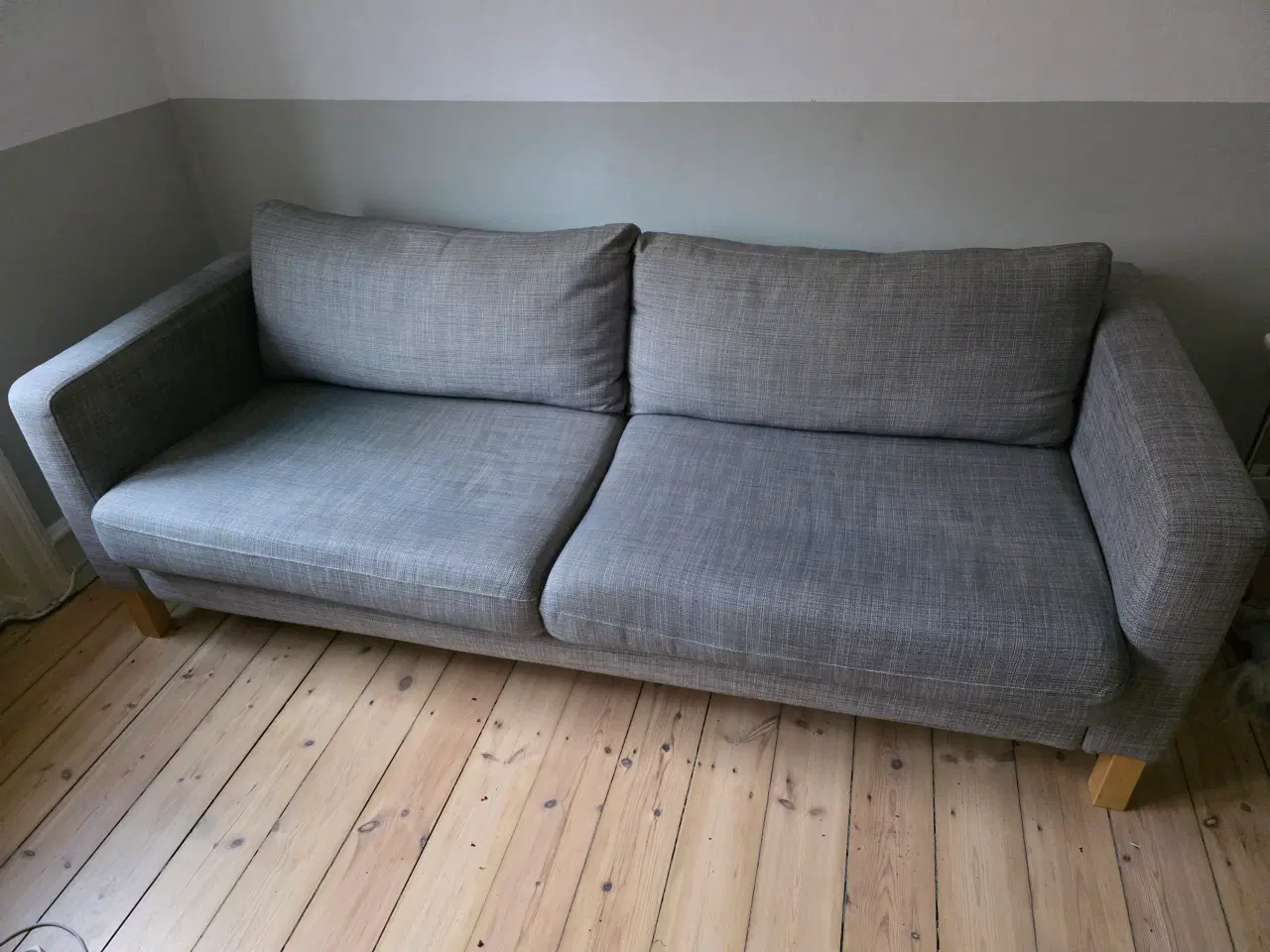 Billede 1 - 3pers IKEA Karlstad sofa, grå