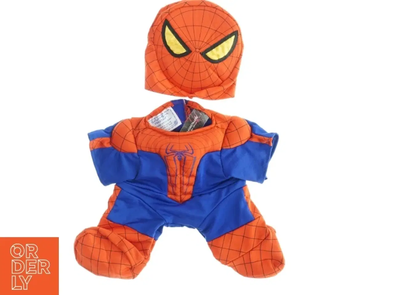 Billede 1 - Spiderman-udklædningstøj til bamser fra Build a Bear (str. Størrelsesmærket er ikke synligt)