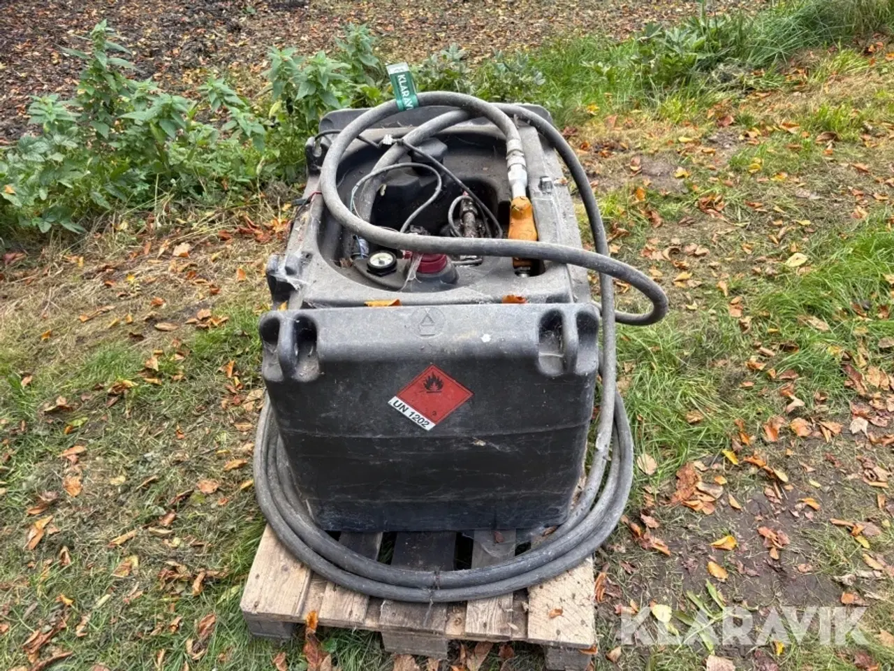 Billede 8 - Dieseltank med pistol & pumpe