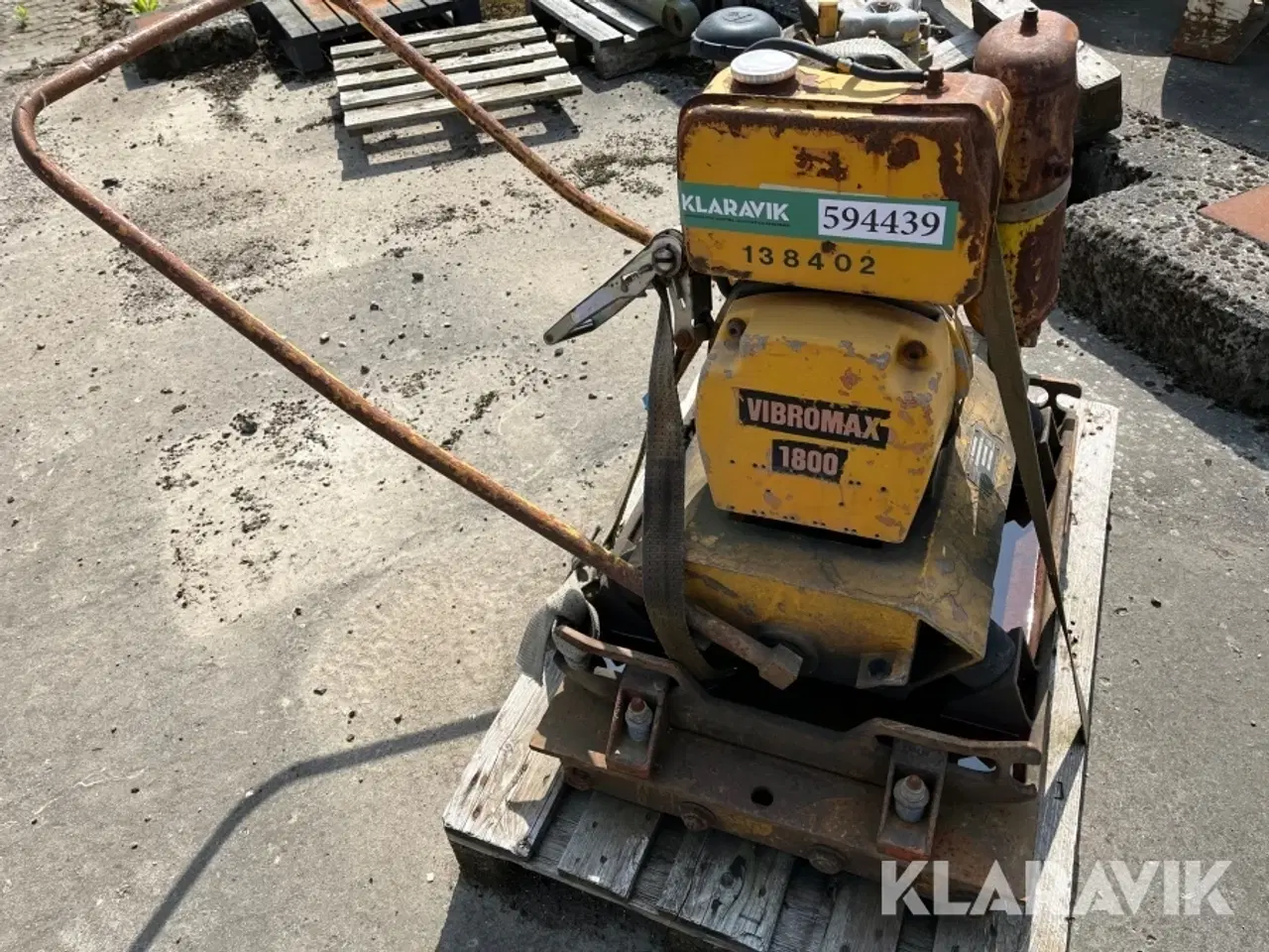 Billede 1 - Pladevibrator Vibromax 1800