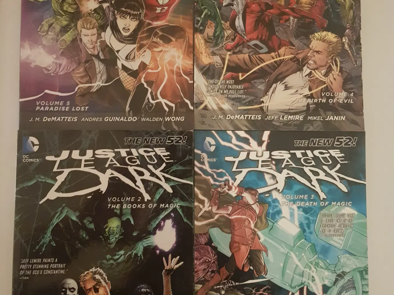 Billede 1 - Justice League Dark Vol. 2-5 (mangler vol. 1 og 6)