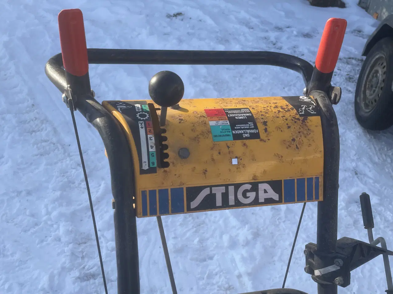 Billede 2 - Stiga  sneslynge 8hk