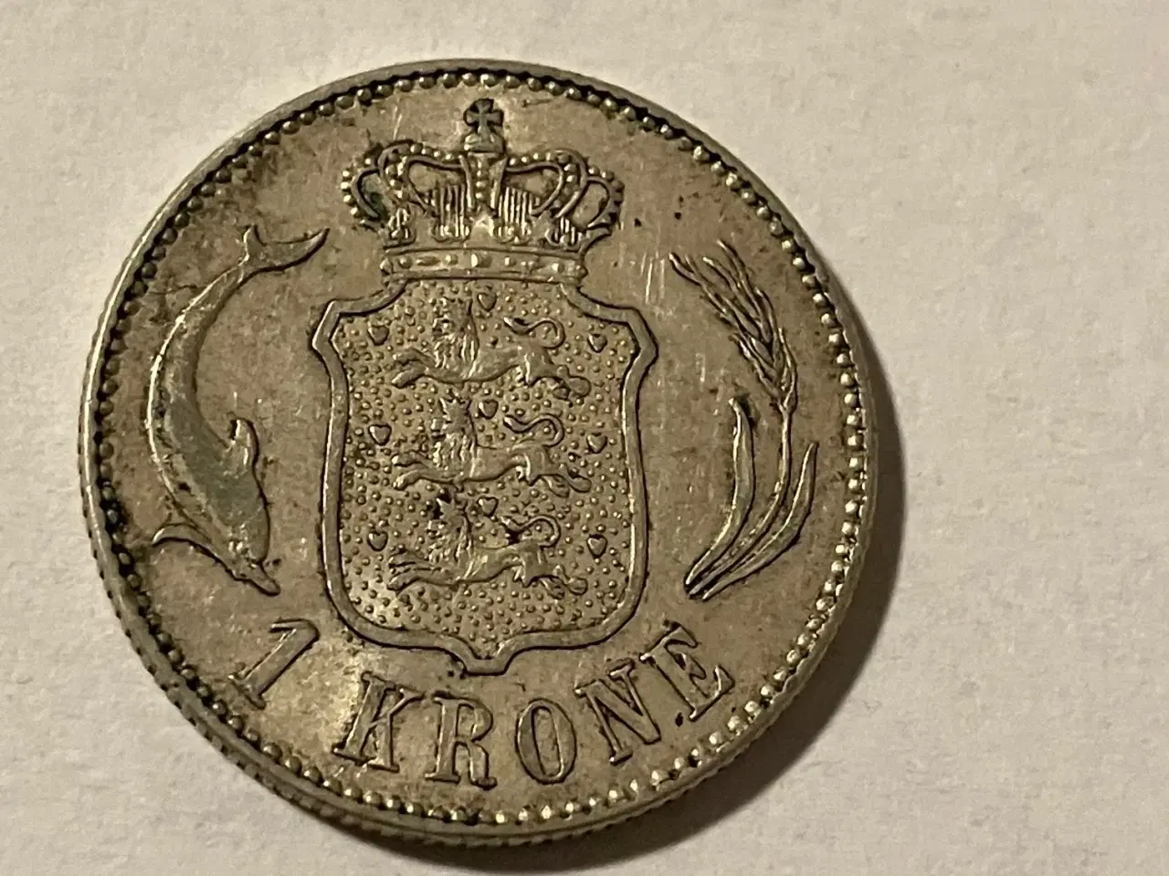 Billede 2 - 1 Krone 1916 Danmark