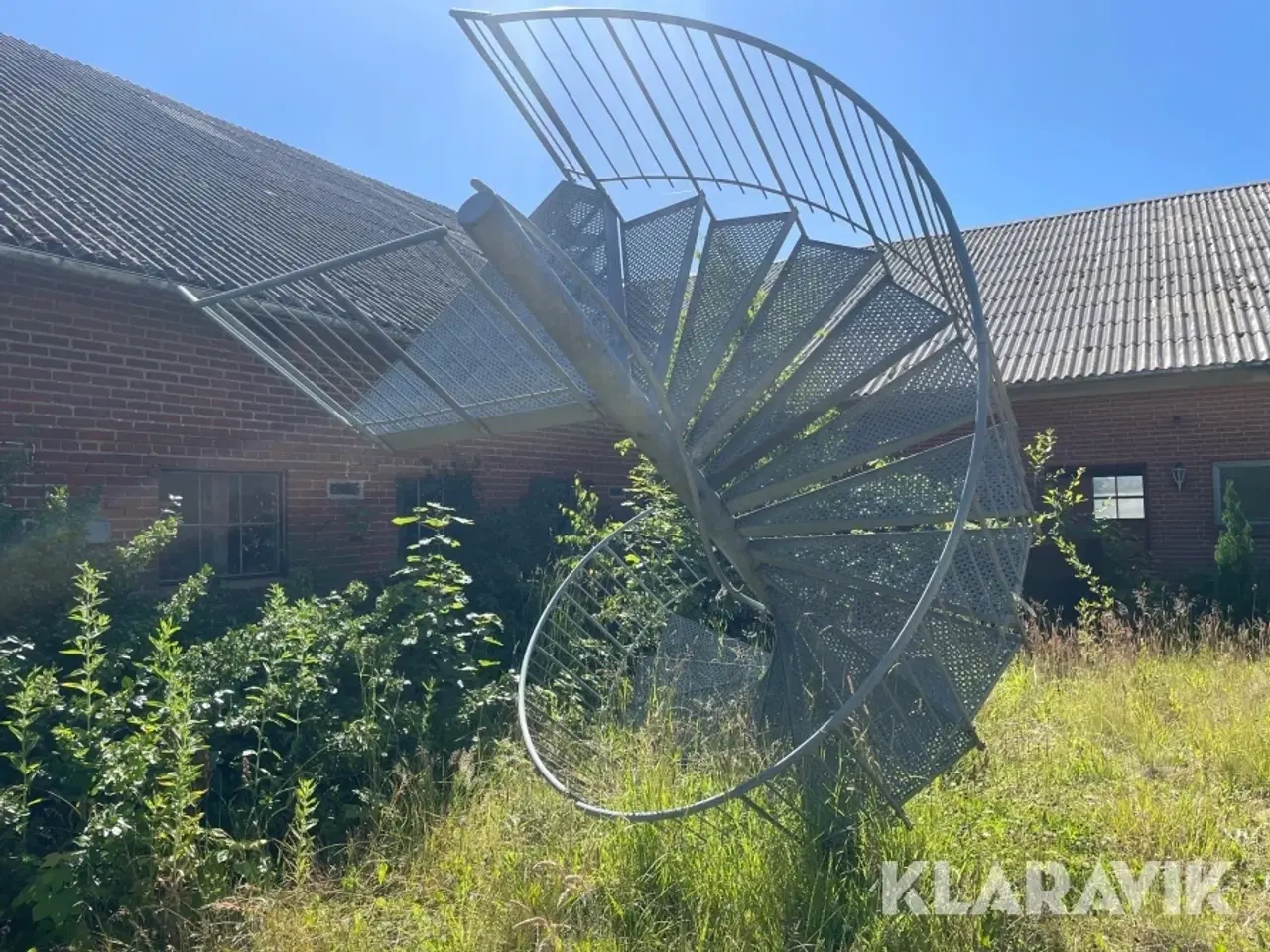Billede 2 - Vinkeltrappe galvaniseret