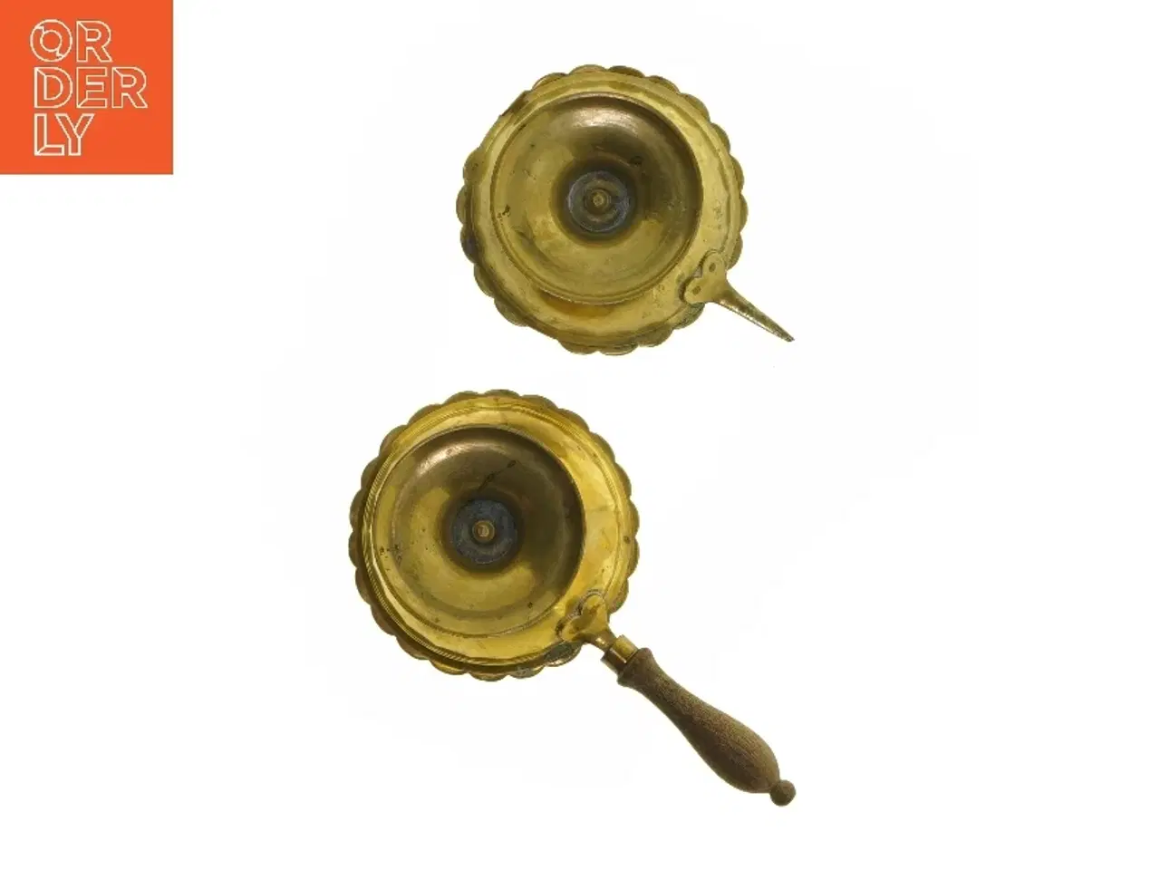 Billede 4 - Messingskåle med håndtag (str. Ø 10x5,5 cm)