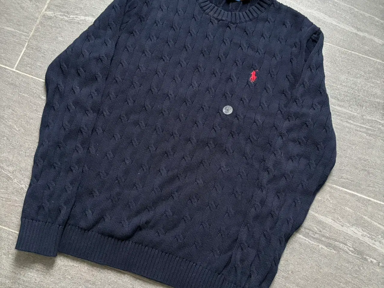 Billede 1 - Ralph Lauren cable knit striktrøje