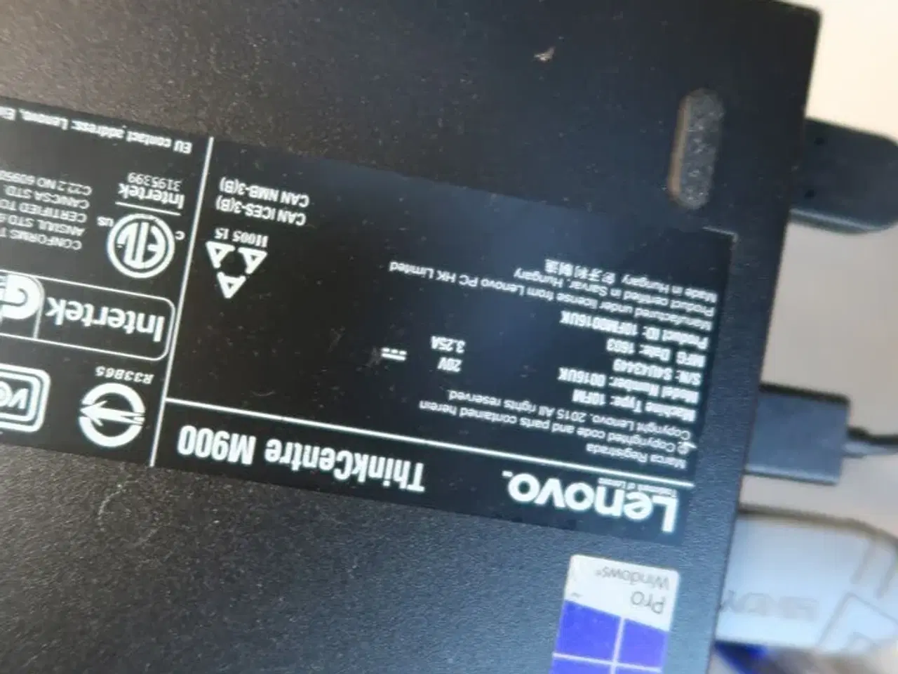 Billede 6 - Computerskærm LENOVO, tastatur, håndscanner, computer LENOVO