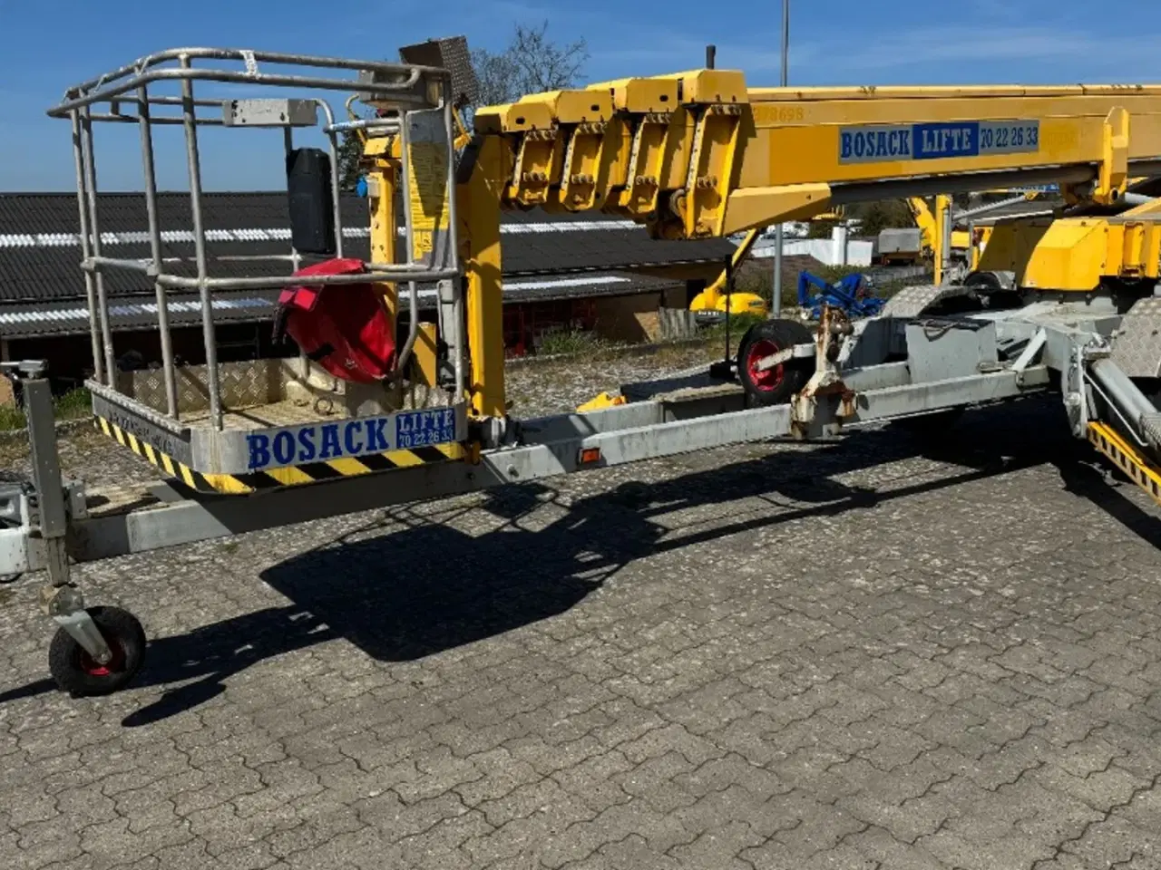 Billede 5 - Omme 25m trailerlift 2500E med Honda benzinmotor