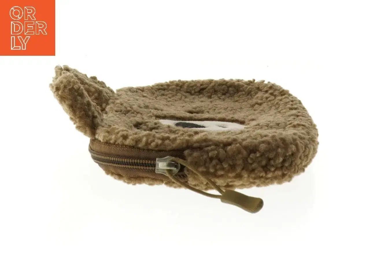 Billede 6 - Pennehus i plys med dyremotiv (str. 23 x. 13 cm)