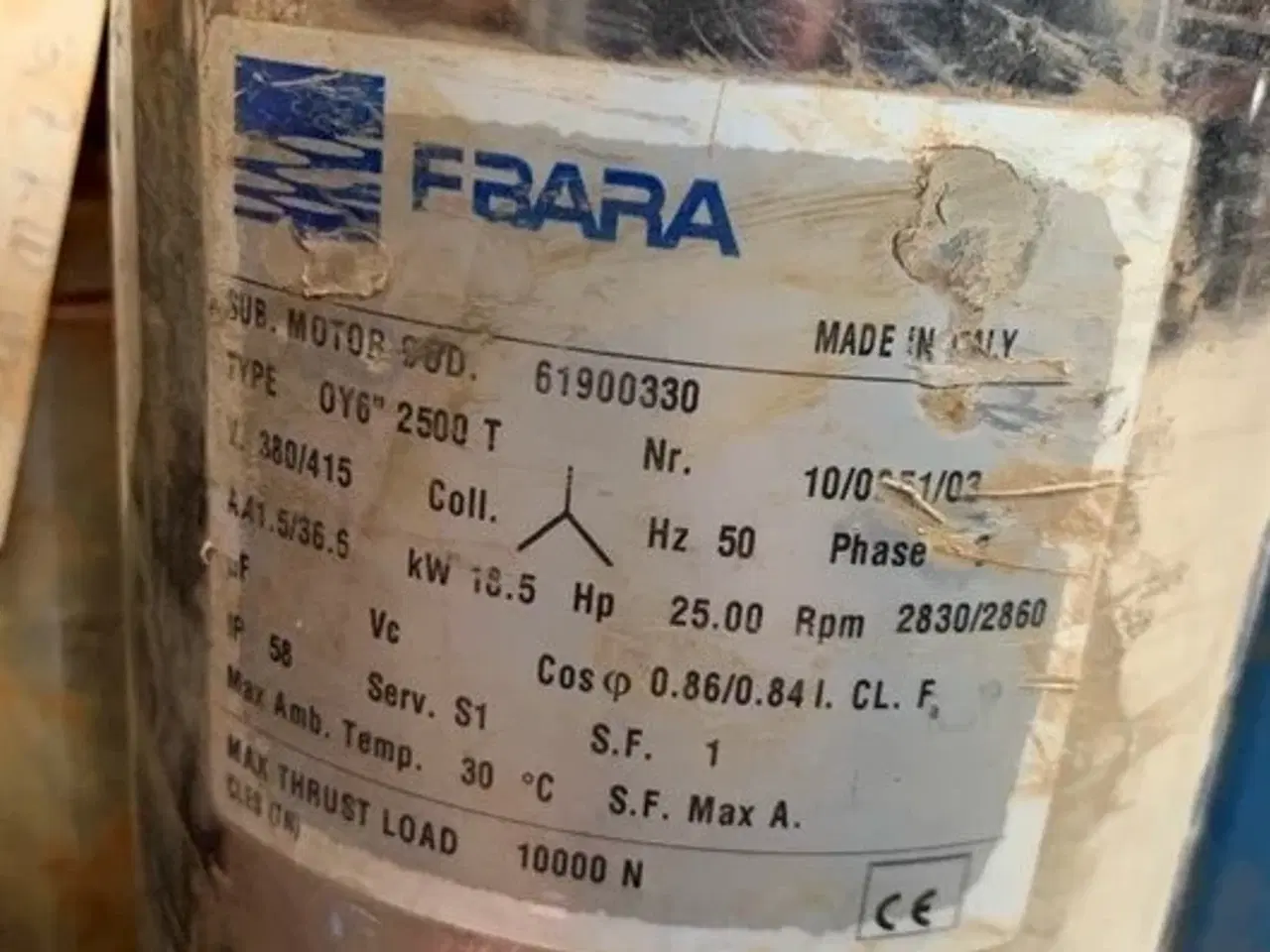 Billede 2 - Caprari 25HK M. MOTOR