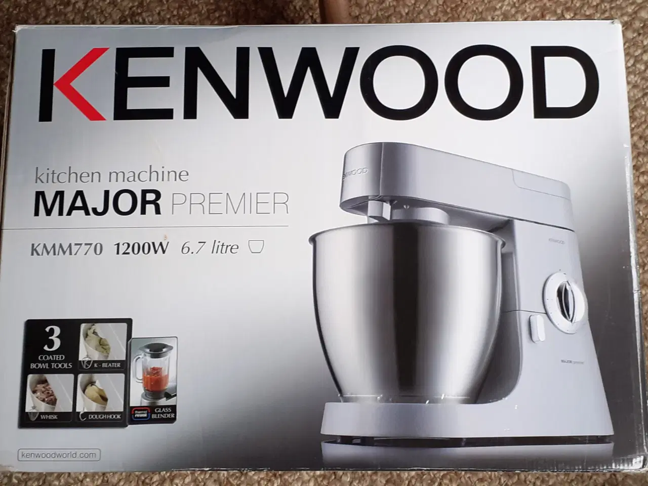 Billede 1 - Køkkenmaskine Kenwood Major 1200 W med Mixer