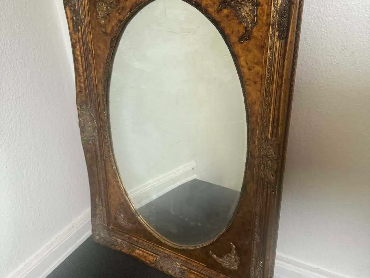 Billede 1 - Stort guld spejl 