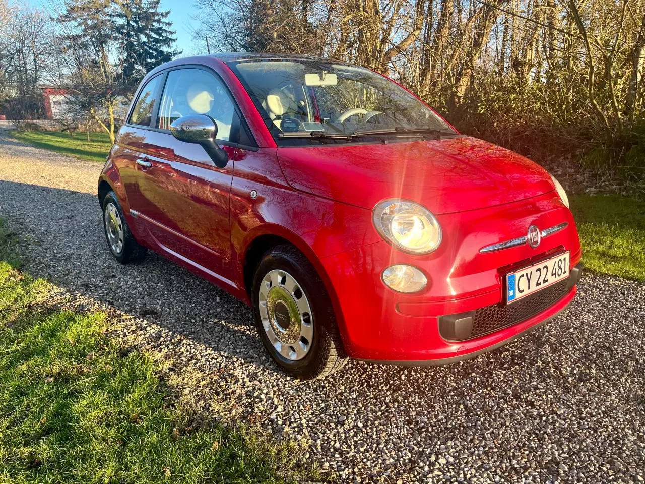 Billede 3 - Velholdt og nysynet Fiat 500 