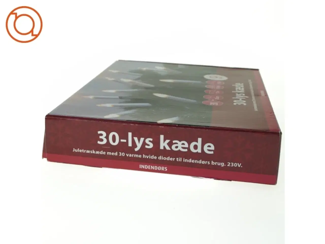 Billede 5 - Lyskæde med 30 varme hvide dioder til indendørsbrug fra Dsg (str. 28 x 31 cm)