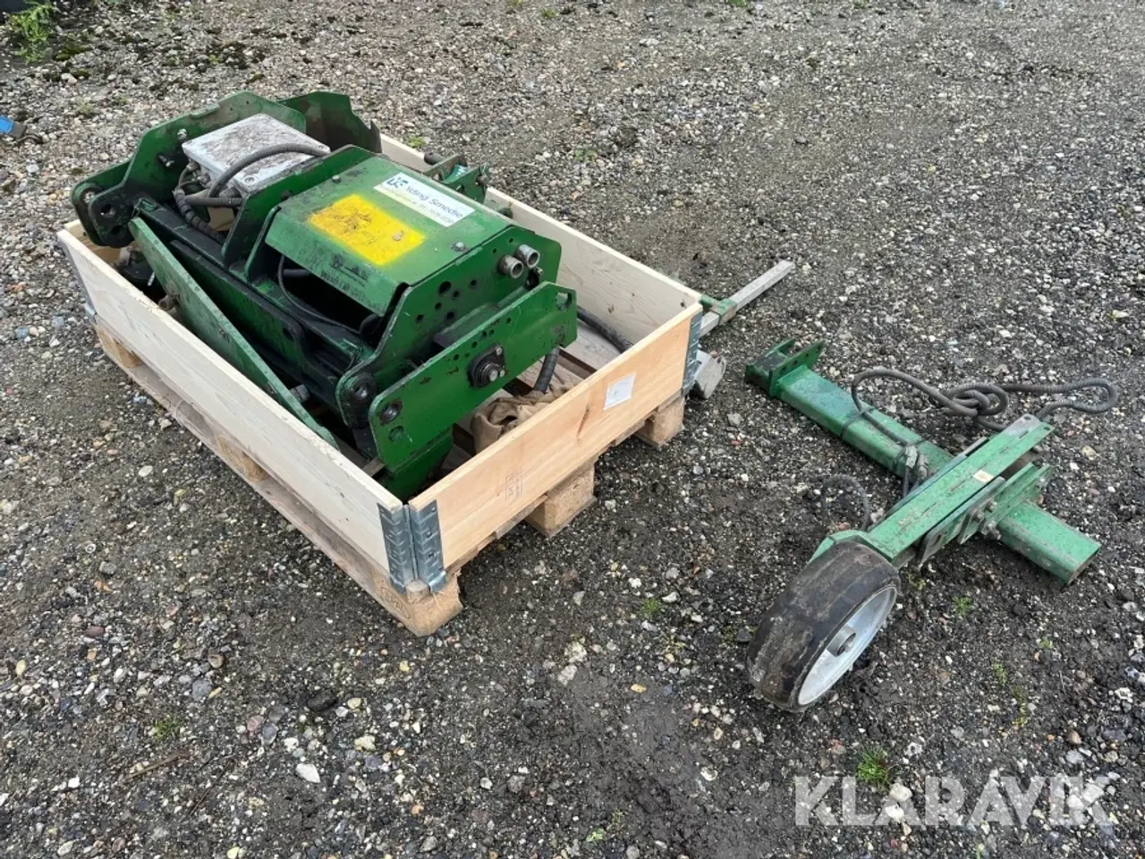 Billede 4 - Kamerastyring/sideforskydning til rækkerenser Garford Robocrop