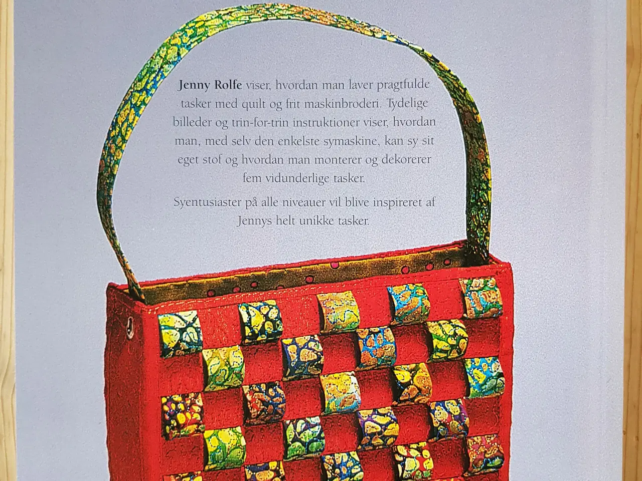 Billede 6 - Maskin-broderi  -  danske/amerikanske bøger