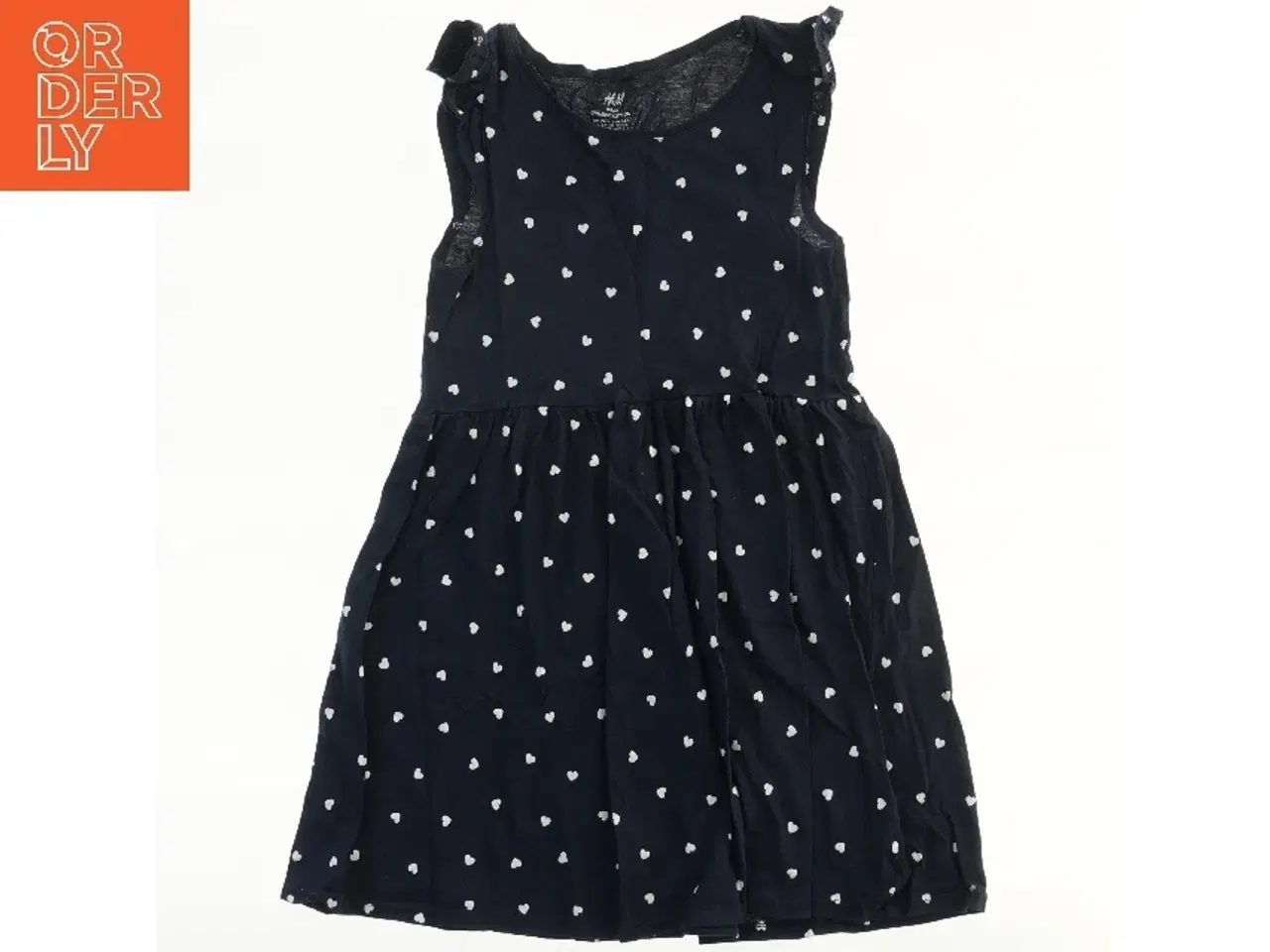 Billede 1 - Kjole med hjerter fra H&M (str. 122)