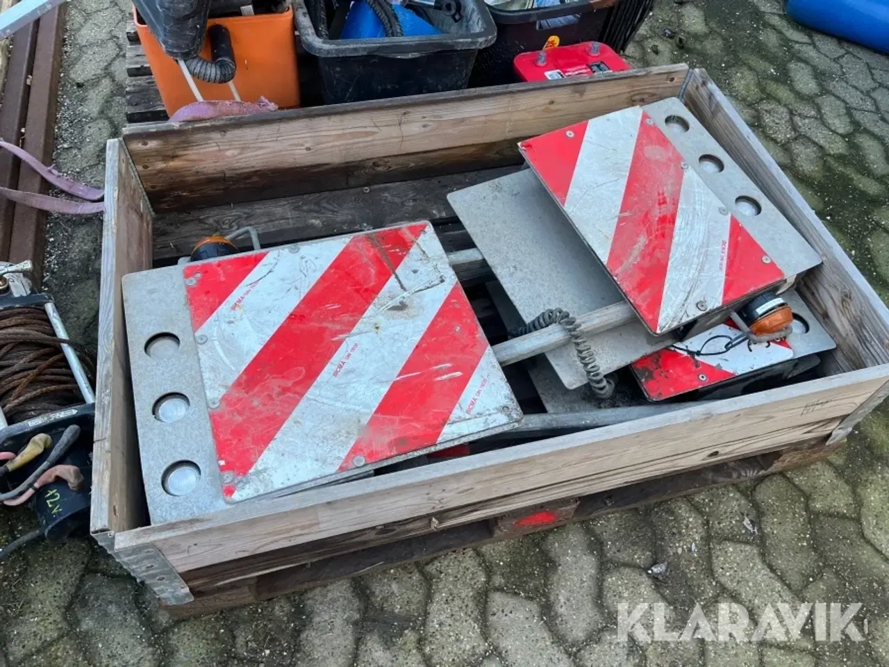 Billede 2 - Udtræksskilte til lastbil 4 styk