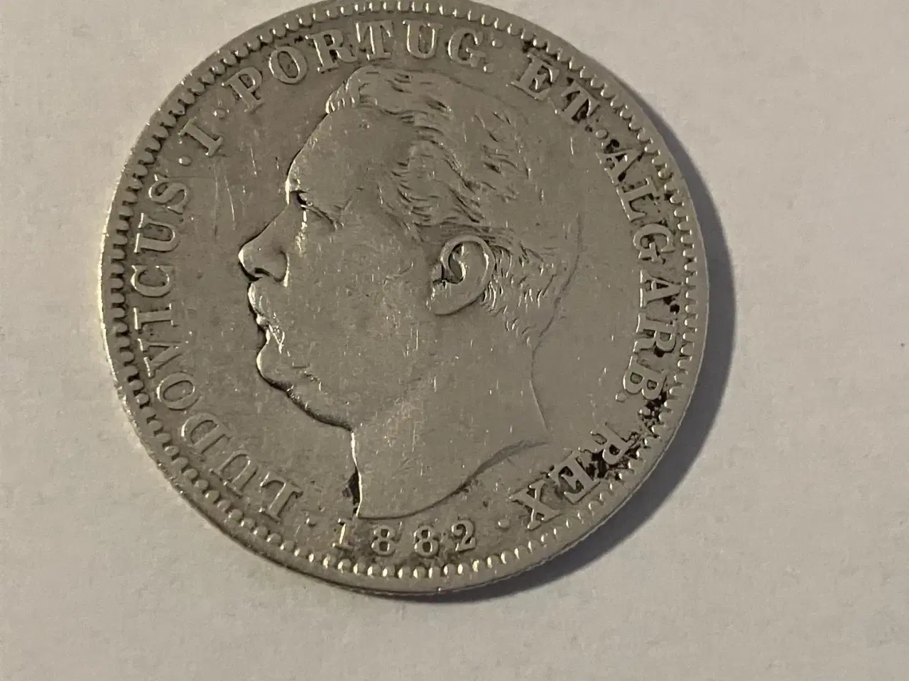 Billede 2 - India Portuguese Uma Rupia 1882