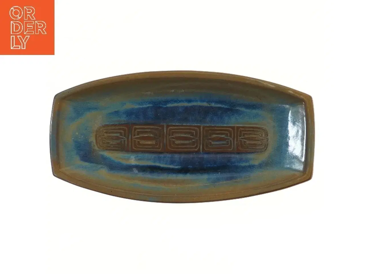 Billede 1 - Søholm, Bornholmsk Keramisk fad nummereret 6894/2 (str. 37 cm)