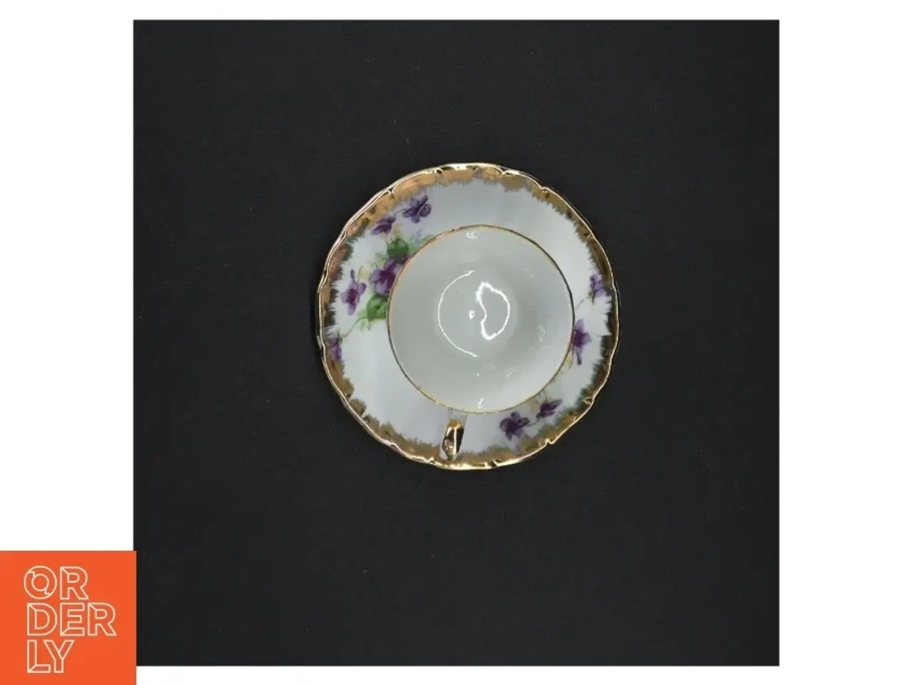 Billede 2 - Porcelænskop med underkop (str. 11 x 6 cm)