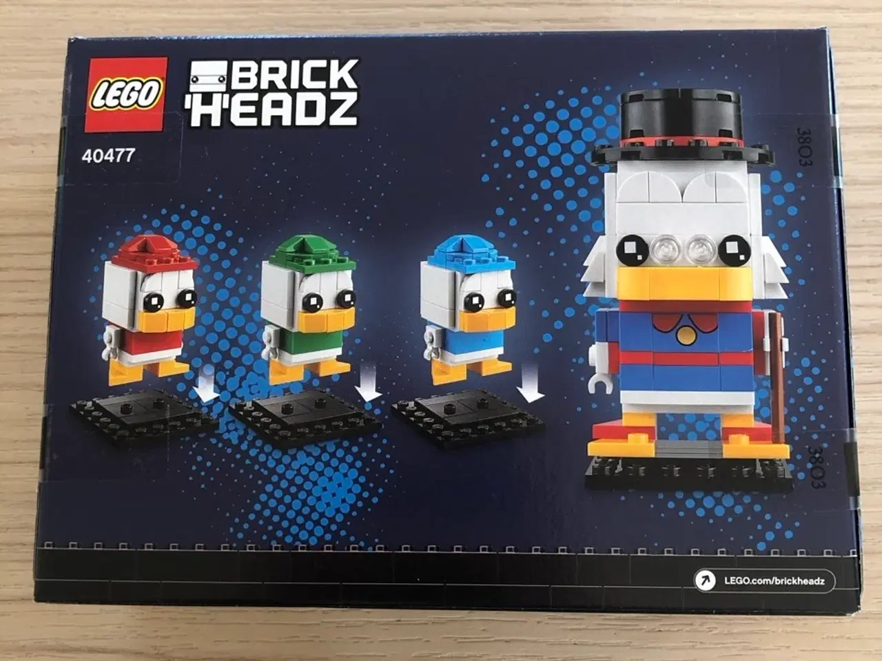 Billede 2 - Lego Scrooge McDuck BrickHeadz 40477