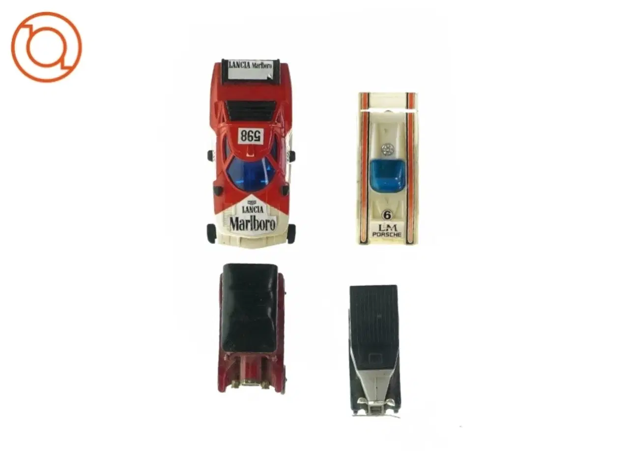 Billede 3 - Gamle biler (4 stk) (str. L: 8 til 12 cm)