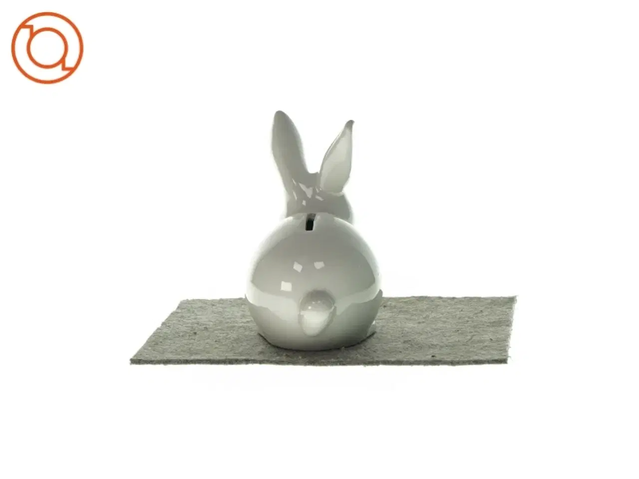 Billede 3 - Kanin-sparegris i porcelæn (str. LBH:17x7,5x15cm)