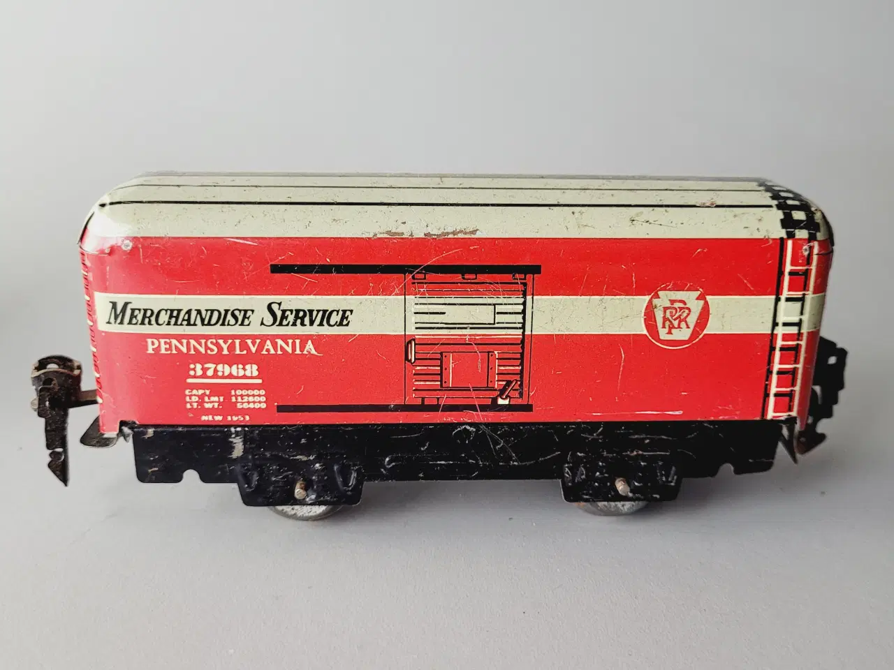 Billede 7 - ⭐️· Vintage MARX Bliktog – Tender & Godsvogne O-s