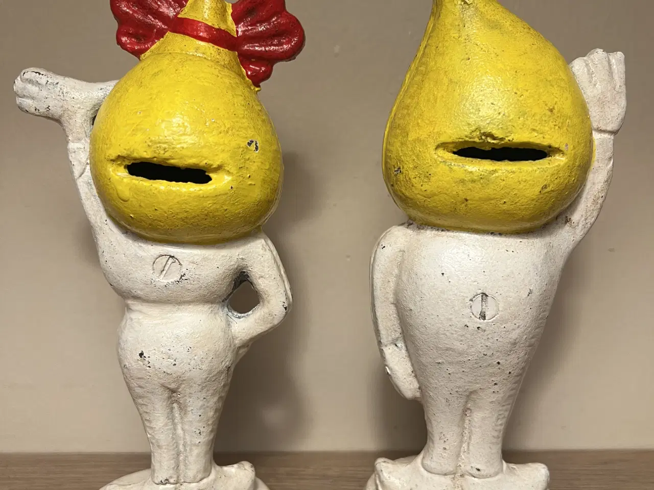 Billede 2 - Esso figurer/sparebøsser i støbejern 