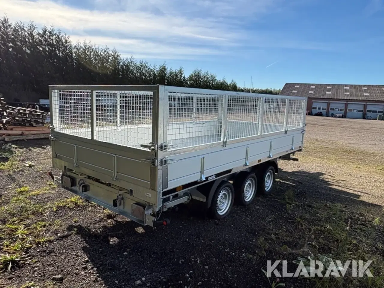 Billede 5 - Tiptrailer Martz Kipper 400/3 C S 3.5t5T