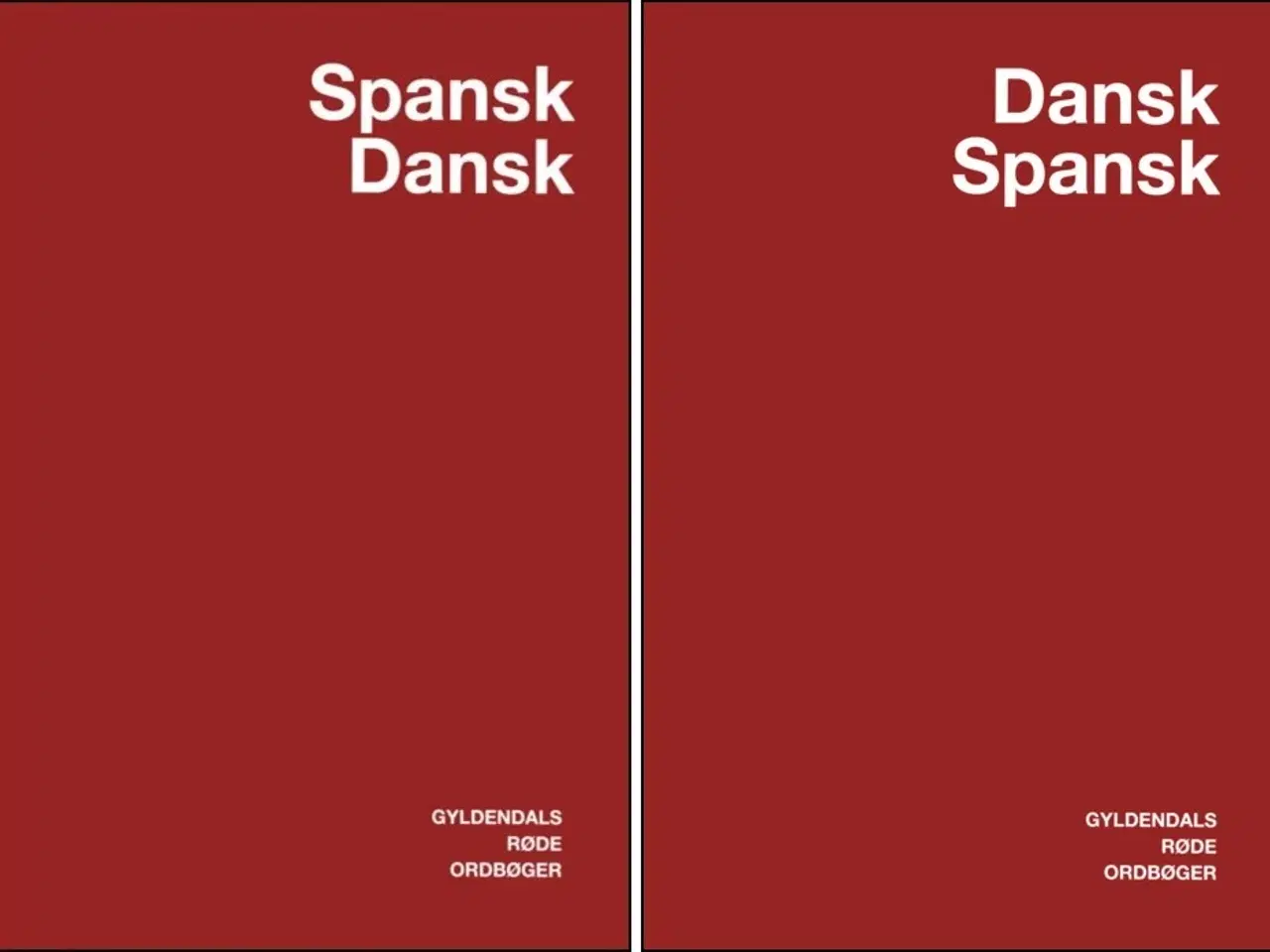 Billede 1 - Spansk-Dansk + Dansk-Spansk ordbøger