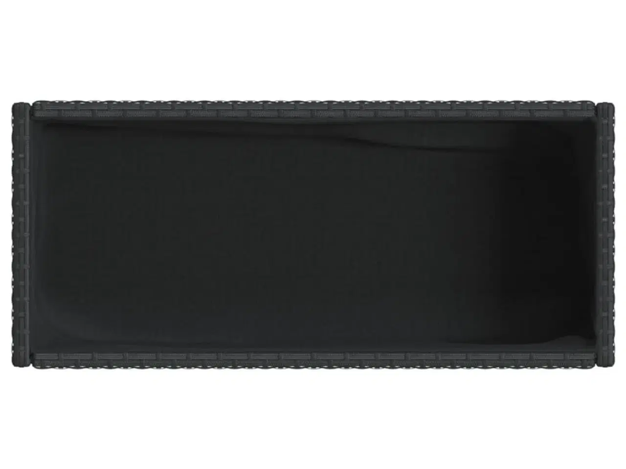 Billede 8 - Plantekasse med hylde polyrattan sort