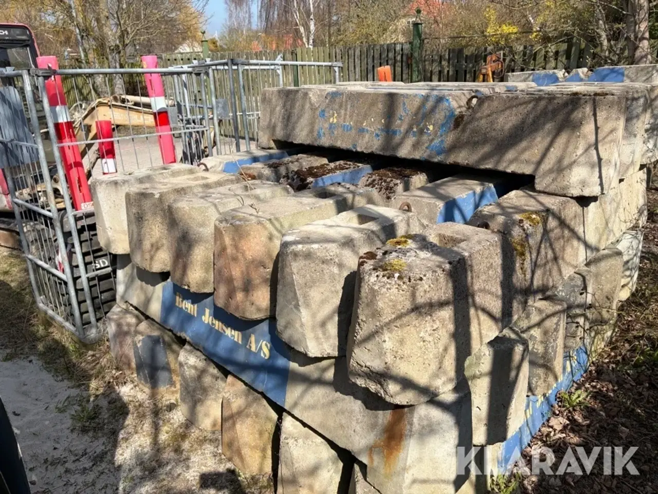 Billede 3 - Betonklodser / støtteklodser 21 styk