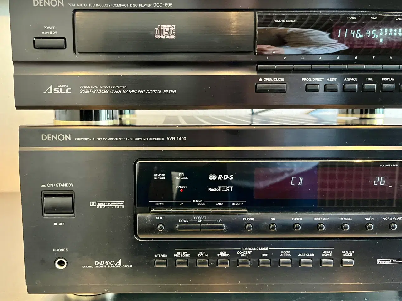 Billede 2 - DENON Surround receiver + DENON CD