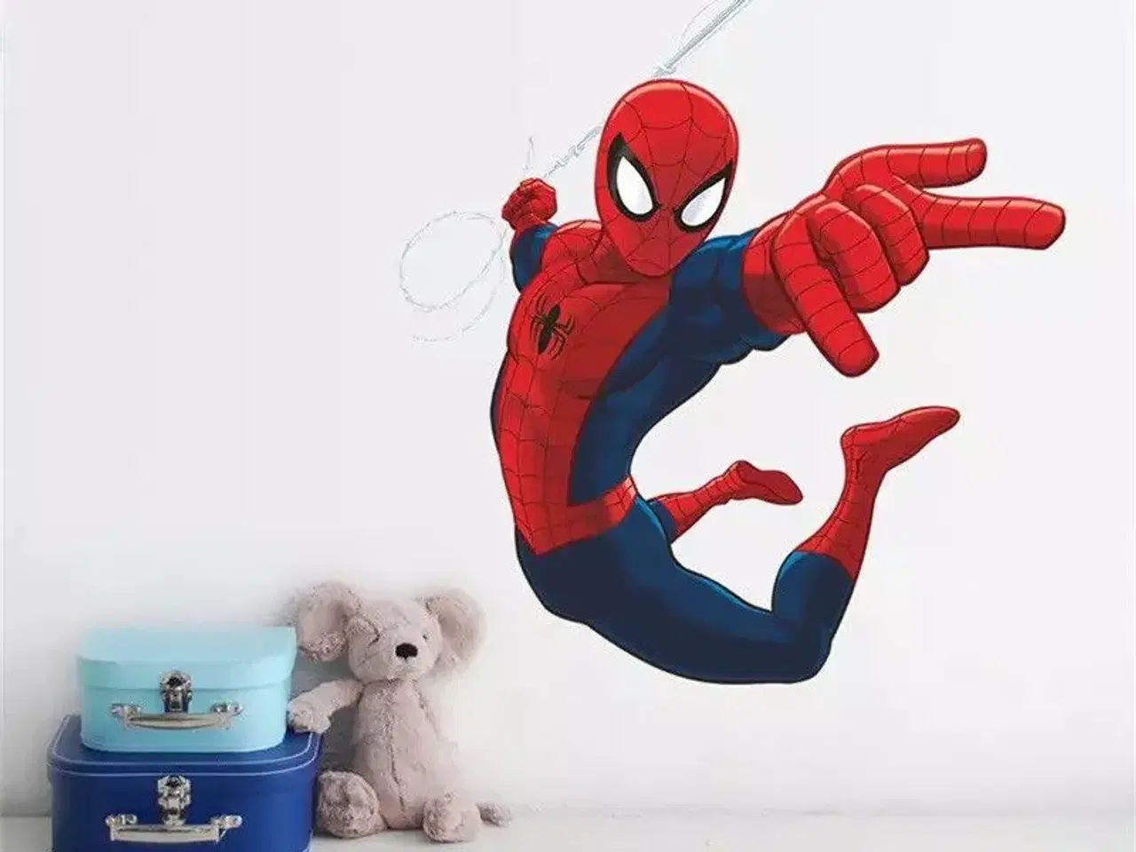 Billede 3 - Spiderman wallstickers wallsticker med Spiderman 