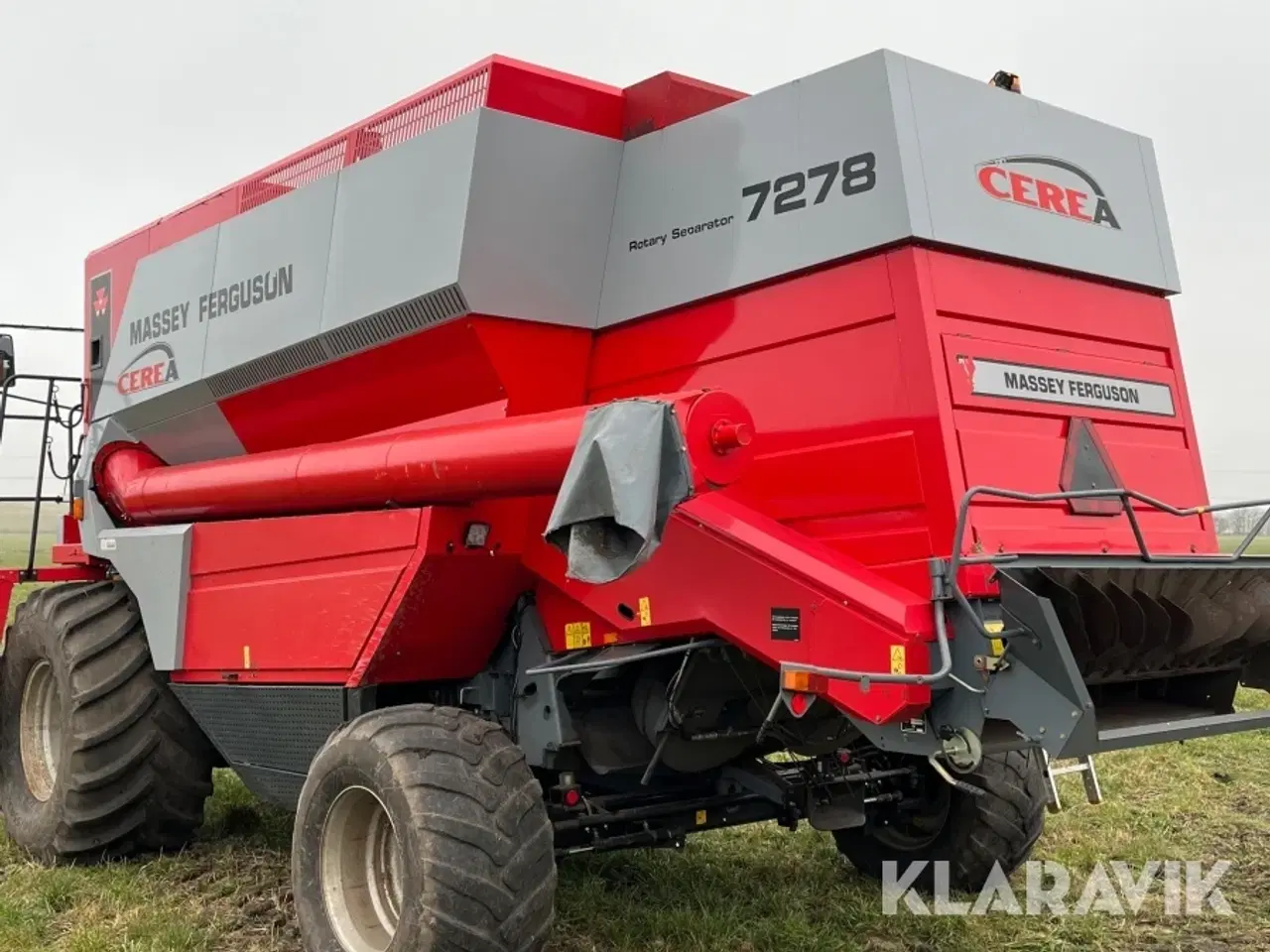 Billede 2 - Mejetærsker Massey Ferguson Cerea 7278 med skærebord