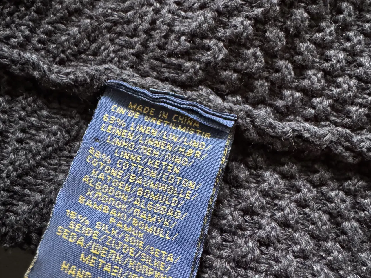 Billede 3 - Ralph Lauren Kabel-Strikkjole str. M 