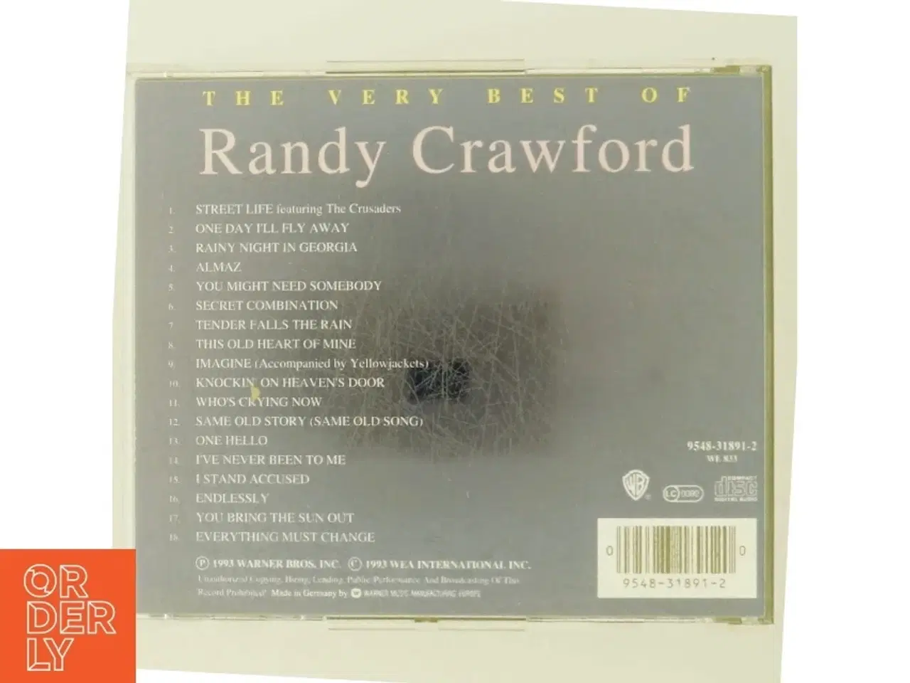 Billede 3 - Randy Crawford CD fra Warner Bros.