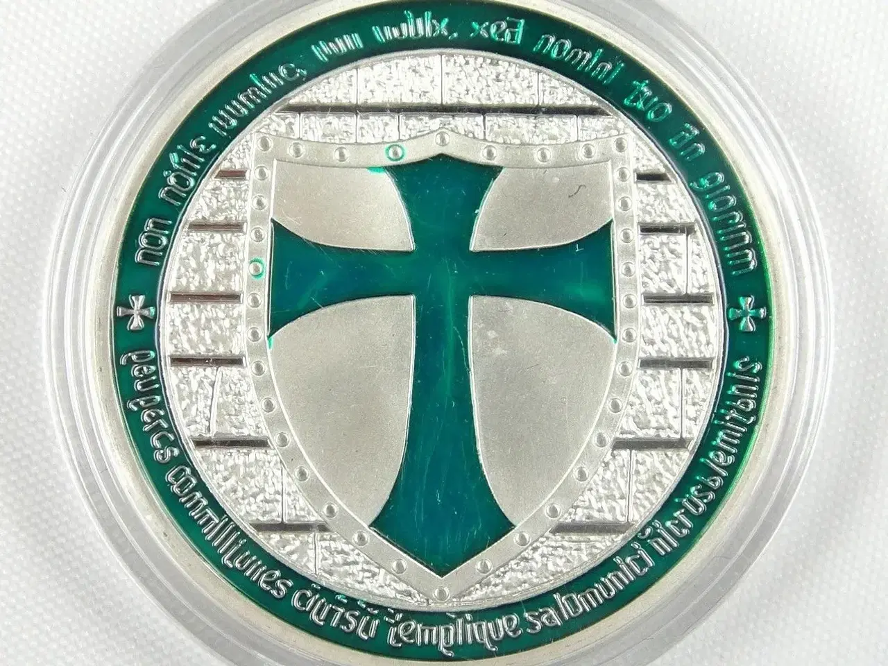Billede 1 - frimurer tempelridder medalje